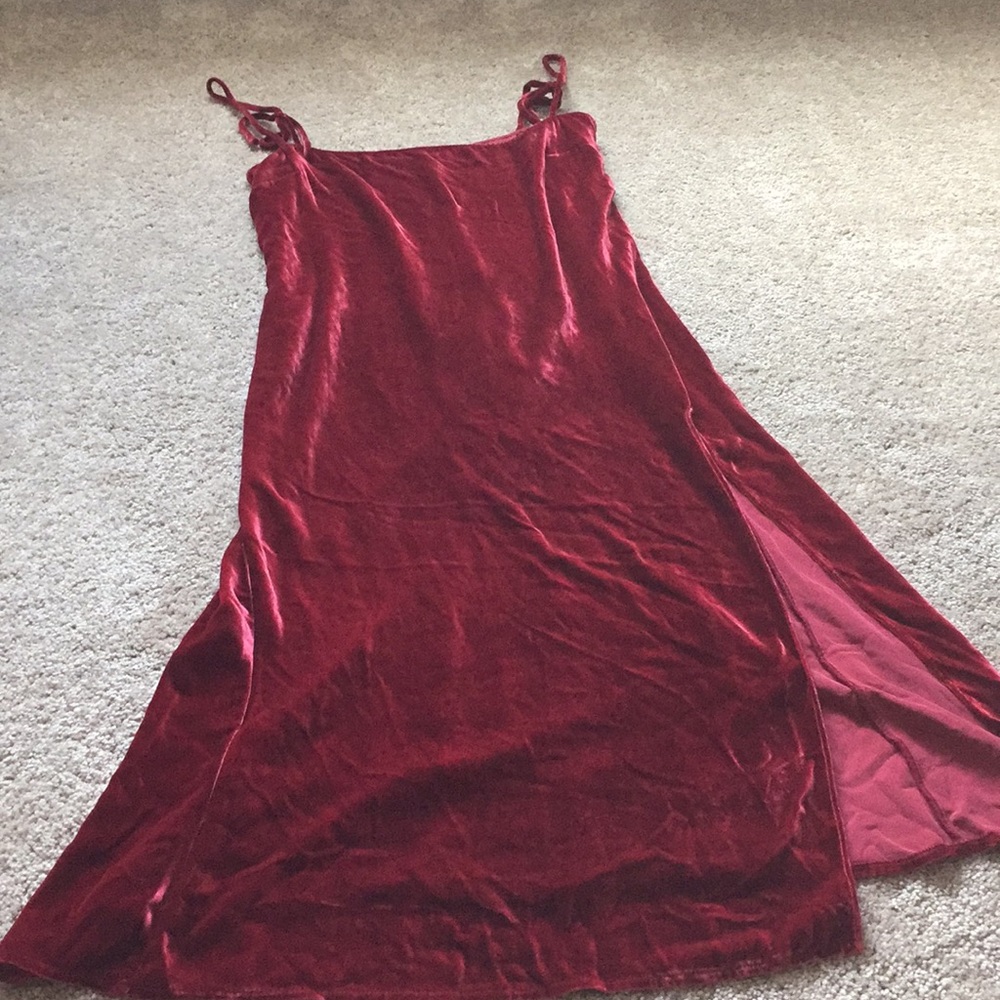 Red dress